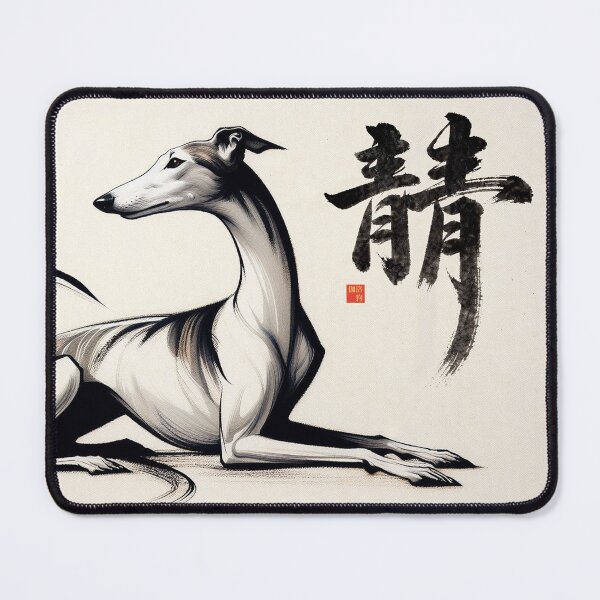 Artikelvorschau, GALOGO – RSS-02 静 Stillness - Quiet Presence entworfen und verkauft von GALOGO – Art for Sighthounds & Animal Welfare.