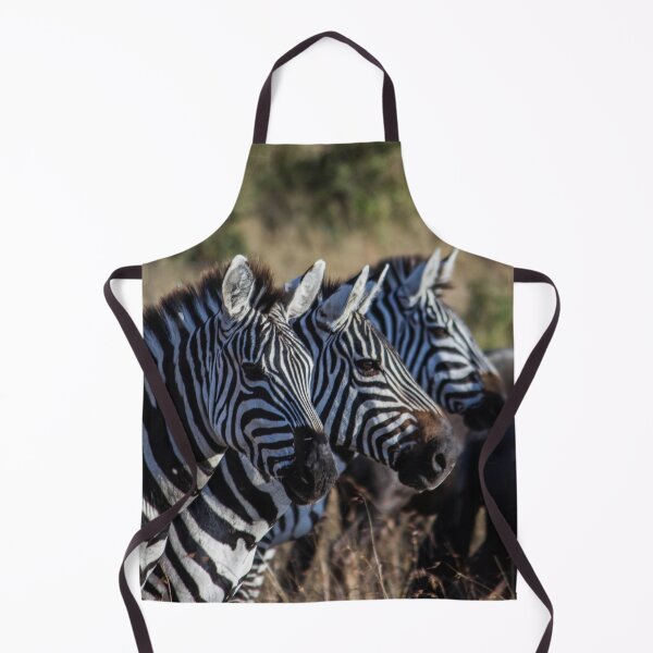 Item preview, Trio of Wild Zebras in the African Bush designed and sold by OlaniPictures.