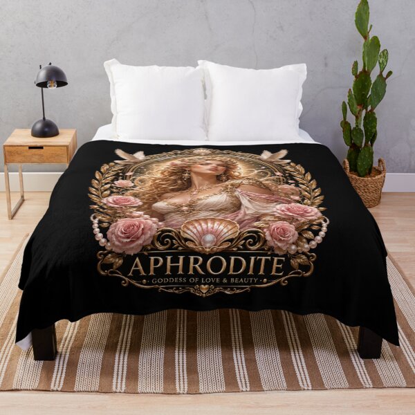 Item preview, Aphrodite Goddess of Love and Beauty – Greek Mythology Art designed and sold by LintonGriffin.