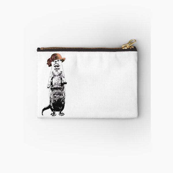 Item preview, Otter Be Going Now - Black and White Otter Wearing A Hat designed and sold by LittleMissTyne.