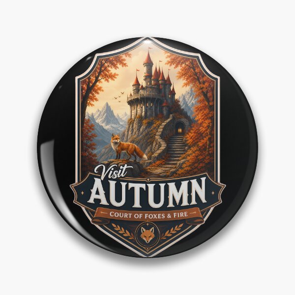 Item preview, ACOTAR Autumn Court Nature Landscape designed and sold by FrontierCosmic.