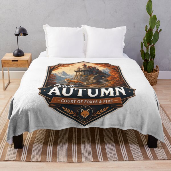 Item preview, ACOTAR Autumn Court Nature Landscape designed and sold by FrontierCosmic.