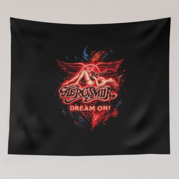 Item preview, Aerosmith "Dream On" Vintage Rock Graphic Artwork designed and sold by interdesigner.