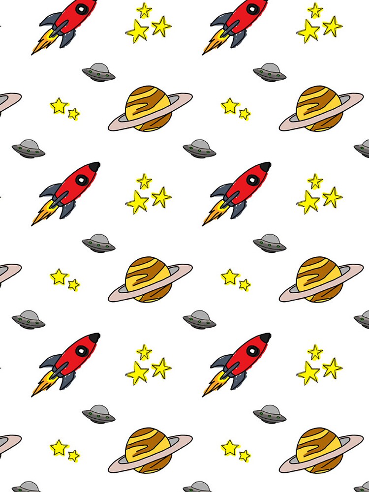 Thumbnail 5 of 5, iPhone Case, Space Pattern 2 designed and sold by randomly-simple.