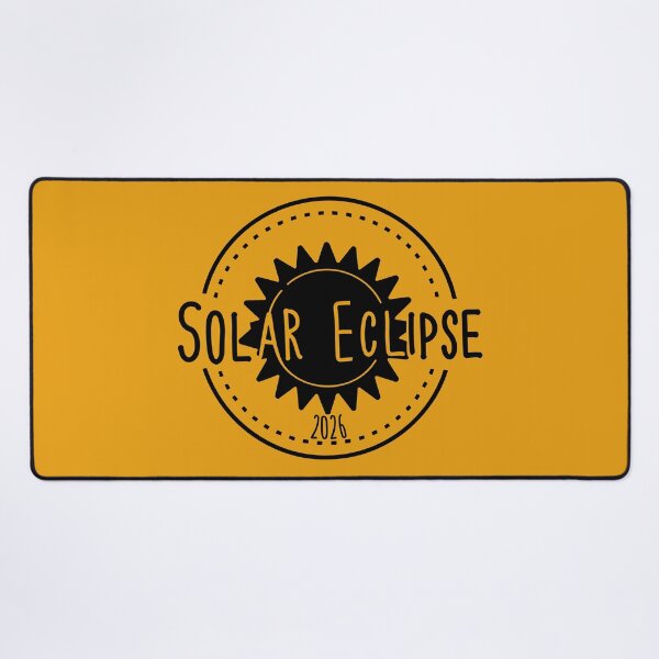Item preview, 2026 solar eclipse Minimal style designed and sold by EmeraldeaArt.