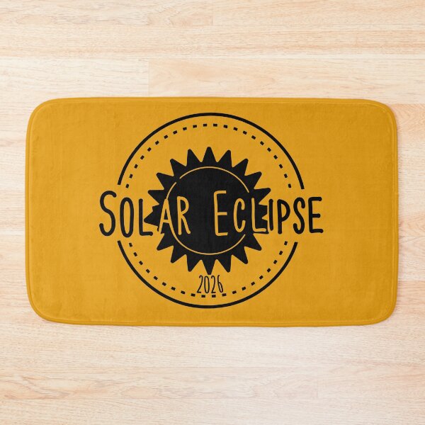 Item preview, 2026 solar eclipse Minimal style designed and sold by EmeraldeaArt.