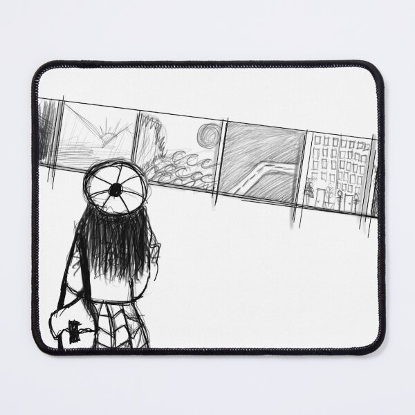 Item preview, Girl in a museum designed and sold by getmemerch.