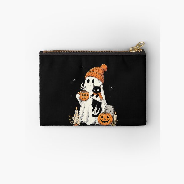 Item preview, Cute Ghost Drinking Coffee Halloween Cat Ghost Coffee  designed and sold by ChaosColorCo.