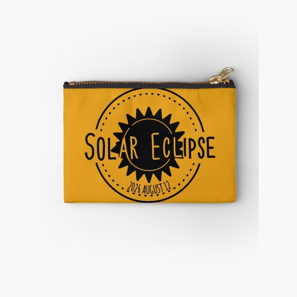 Item preview, 2026 august 12 Solar Eclipse Minimal style designed and sold by EmeraldeaArt.
