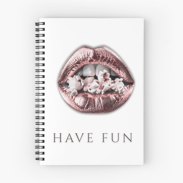 Item preview, Rose Gold Lips Popcorn Have Fun Digital Art designed and sold by Alien byte art.