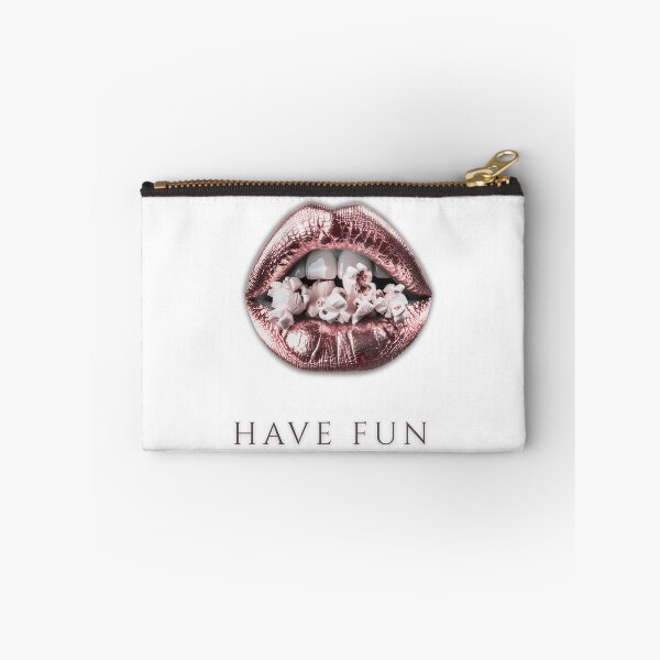Item preview, Rose Gold Lips Popcorn Have Fun Digital Art designed and sold by Alien byte art.