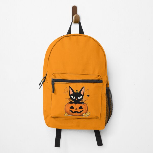 Item preview, Spooky Cute Halloween Jack-O-Lantern Cat Gift - Black Cat In A Pumpkin designed and sold by Artycom.
