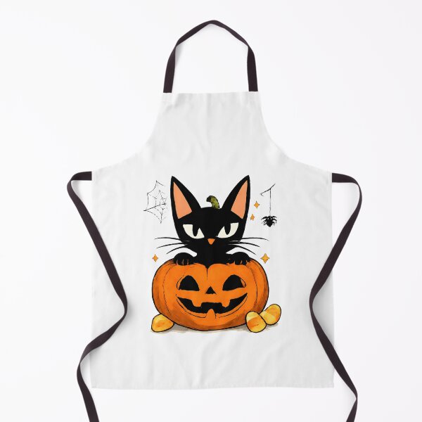 Item preview, Spooky Cute Halloween Jack-O-Lantern Cat Gift - Black Cat In A Pumpkin designed and sold by Artycom.