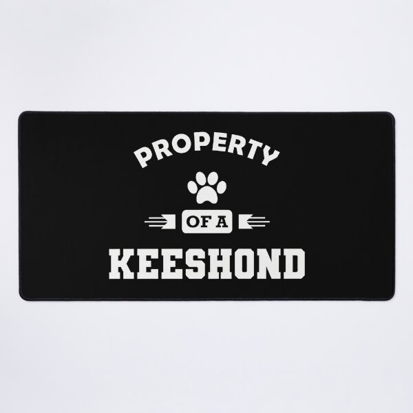 Item preview, Property of a Keeshond Dog Lover Paw Print Graphic designed and sold by GiaoCalonas.