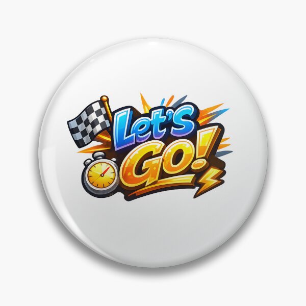 Item preview, lets go  designed and sold by Black-White-art.