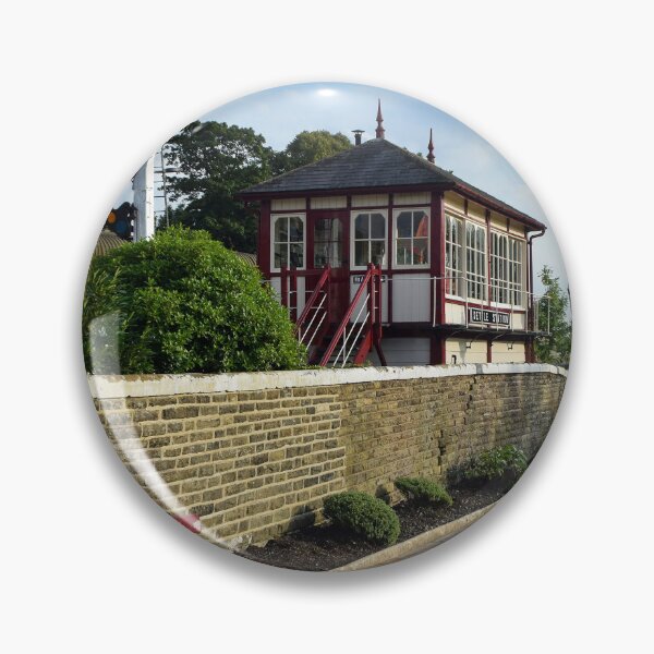 Item preview, Settle Railway Station Signal Box designed and sold by ArtworkNorth.