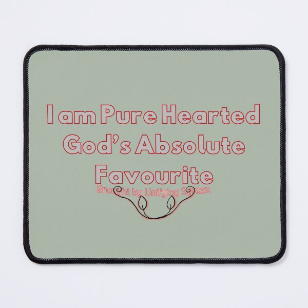 Item preview, Pure Hearted God's Absolute Favourite - Divine & Inspirational Minimalism designed and sold by UnifyingSyntax.