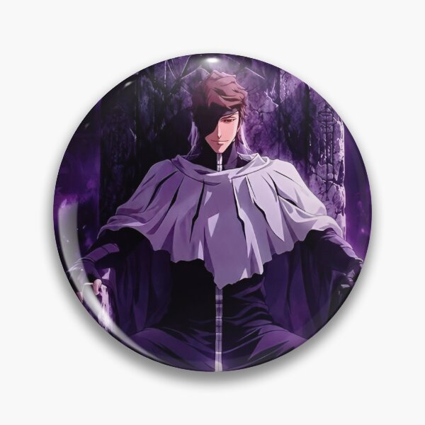 Item preview, Aizen | Purple Anime Mastermind – Dark Throne Villain in Mystic Fantasy designed and sold by Dyan4.