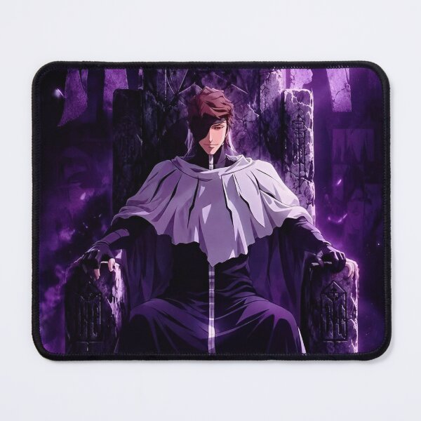 Item preview, Aizen | Purple Anime Mastermind – Dark Throne Villain in Mystic Fantasy designed and sold by Dyan4.