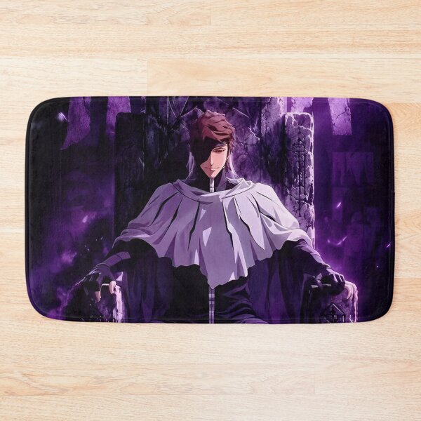 Item preview, Aizen | Purple Anime Mastermind – Dark Throne Villain in Mystic Fantasy designed and sold by Dyan4.
