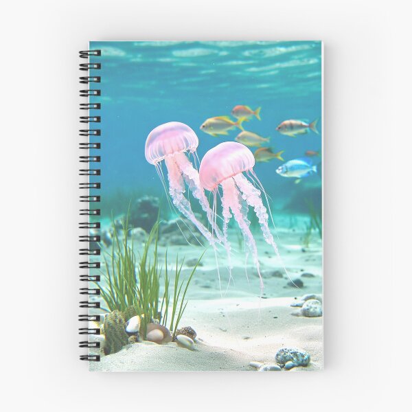 Item preview, Ocean Tranquillity - Two Jellyfish designed and sold by IRLT Designs.