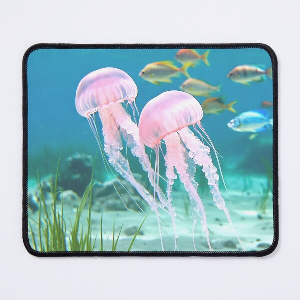 Item preview, Ocean Tranquillity - Two Jellyfish designed and sold by IRLT Designs.
