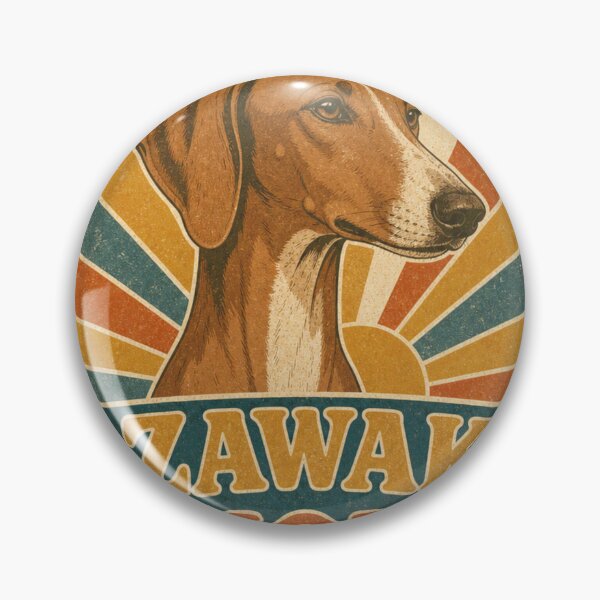Item preview, Azawakh Retro Sunset Emblem Azawakh Mom designed and sold by BoosterShop.