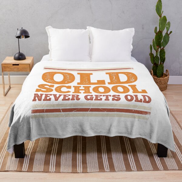 Item preview, Old School Never Gets Old Vintage Retro Nostalgia Typography Design designed and sold by favoprintaart.
