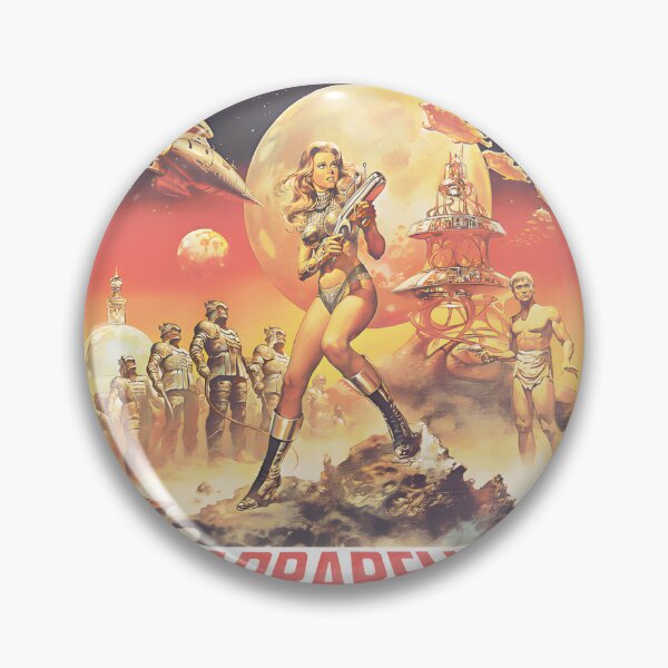 Item preview, Barbarella Queen Of The Galaxy Sci-Fi Retro Art designed and sold by MURILO RAY.