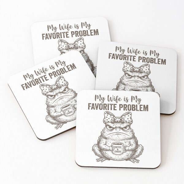 Item preview, My wife is my favorite problem designed and sold by stiellarose.