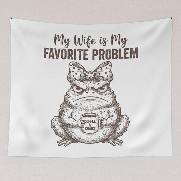 Item preview, My wife is my favorite problem designed and sold by stiellarose.