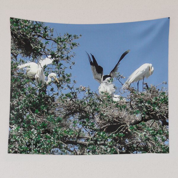Item preview, Egret Family designed and sold by heatherfriedman.