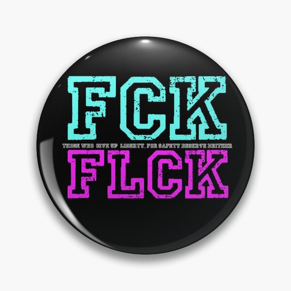 Item preview, Fck Flock (F*ck Flock) 90s teal and purple / pink deflock anti mass surveilance design designed and sold by Art by KAS .
