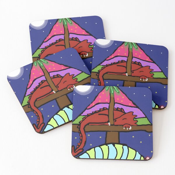 Item preview, Moonlit Dragon Taking a Very Important Nap designed and sold by Romeo-Circle.