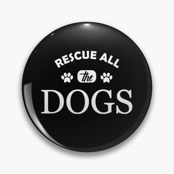 Item preview, Rescue All The Dogs Paw Print Animal Lover Gift designed and sold by GiaoCalonas.