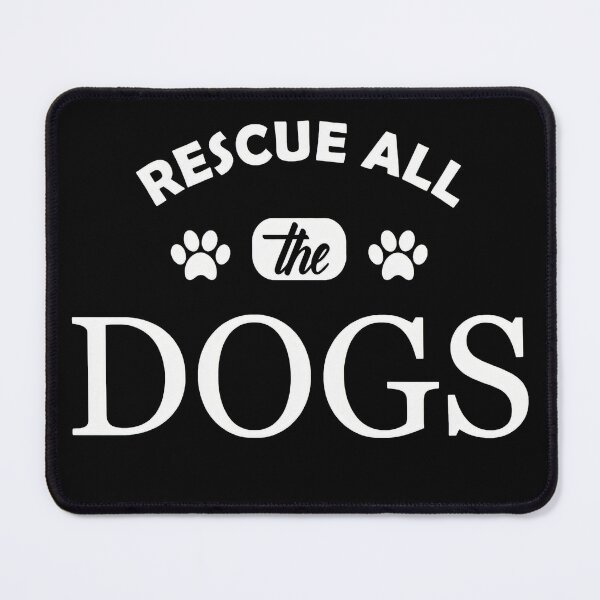 Item preview, Rescue All The Dogs Paw Print Animal Lover Gift designed and sold by GiaoCalonas.
