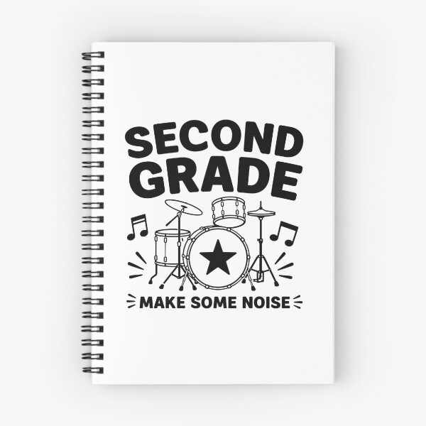 Item preview, Second Grade Make Some Noise 2nd Grade Drums Rock and Roll - Back To School Kids designed and sold by gunaone-design.