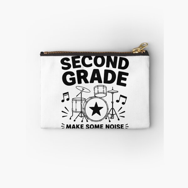 Item preview, Second Grade Make Some Noise 2nd Grade Drums Rock and Roll - Back To School Kids designed and sold by gunaone-design.