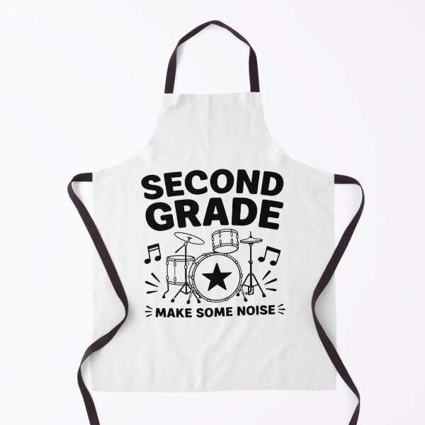 Item preview, Second Grade Make Some Noise 2nd Grade Drums Rock and Roll - Back To School Kids designed and sold by gunaone-design.