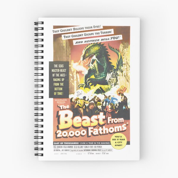 Item preview, The Beast From 20,000 Fathoms Vintage Movie Poster designed and sold by MURILO RAY.