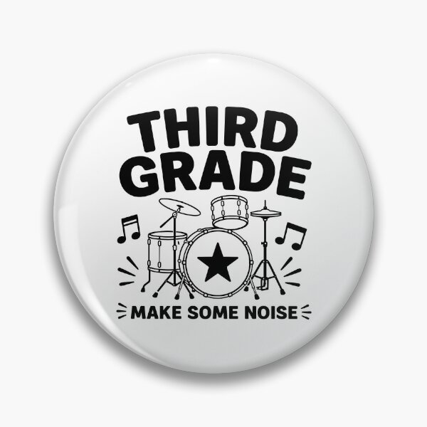 Item preview, Third Grade Make Some Noise 3rd Grade Drums Rock & Roll - Back To School Kids designed and sold by gunaone-design.