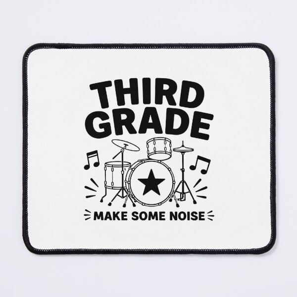 Item preview, Third Grade Make Some Noise 3rd Grade Drums Rock & Roll - Back To School Kids designed and sold by gunaone-design.
