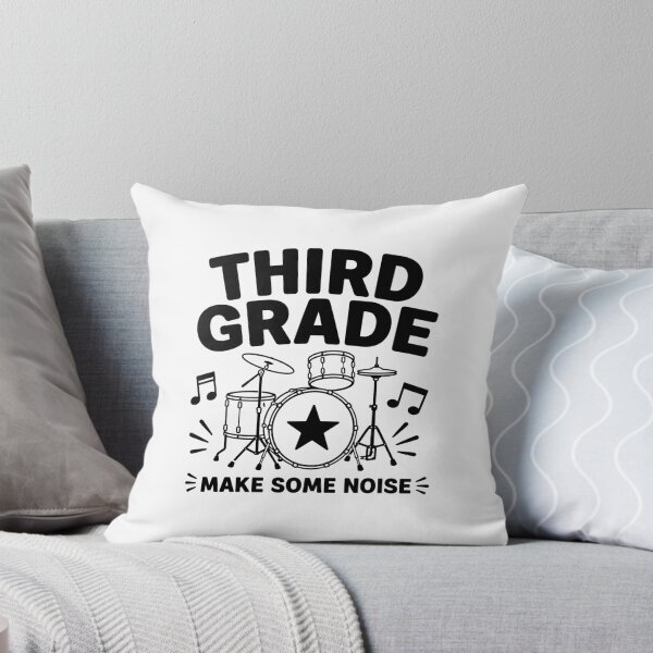 Item preview, Third Grade Make Some Noise 3rd Grade Drums Rock & Roll - Back To School Kids designed and sold by gunaone-design.