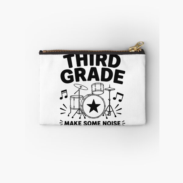 Item preview, Third Grade Make Some Noise 3rd Grade Drums Rock & Roll - Back To School Kids designed and sold by gunaone-design.