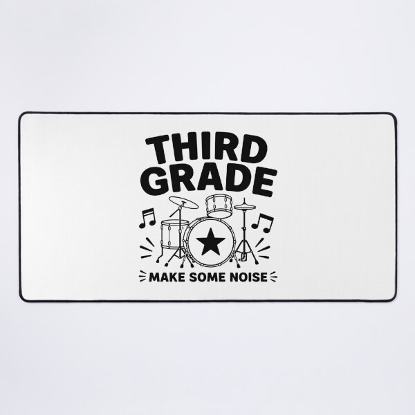 Item preview, Third Grade Make Some Noise 3rd Grade Drums Rock & Roll - Back To School Kids designed and sold by gunaone-design.