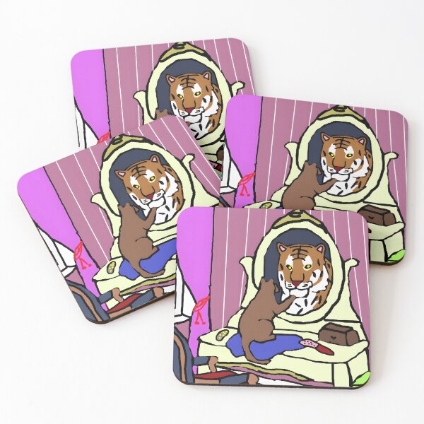 Item preview, The Cat in the Mirror Is a Tiger designed and sold by Romeo-Circle.