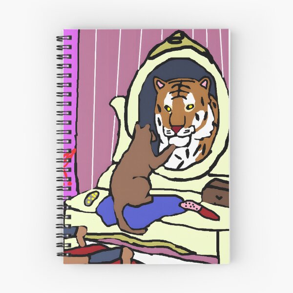 Item preview, The Cat in the Mirror Is a Tiger designed and sold by Romeo-Circle.