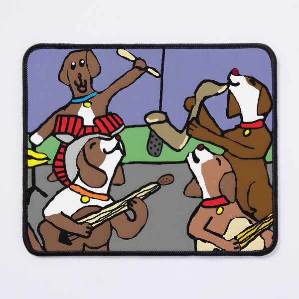 Item preview, The Neighborhood Dogs Started a Band designed and sold by Romeo-Circle.