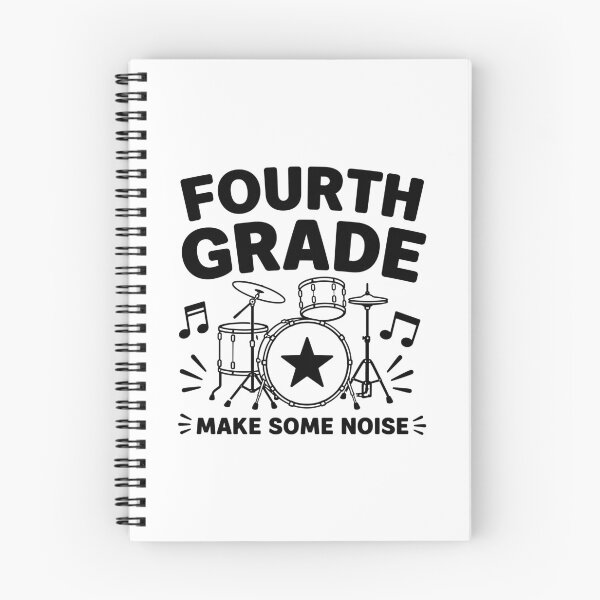 Item preview, Fourth Grade Make Some Noise 4th Grade Drums Rock and Roll - Back To School Kids designed and sold by gunaone-design.