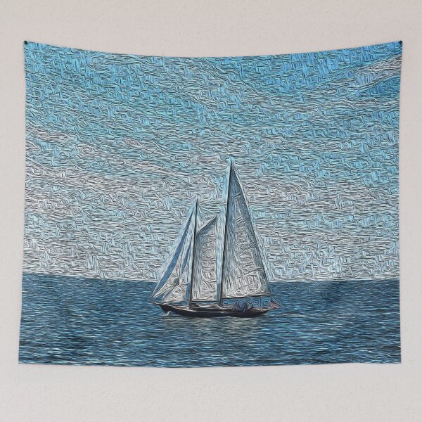 Item preview, Boating Artwork  designed and sold by PopPucks.